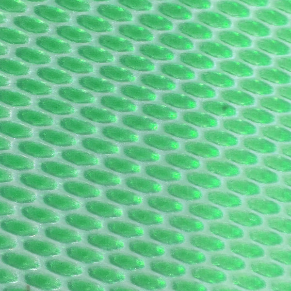 Fil lumineux flexiforme 3D vert 2m au détail. Garde la forme donnée