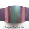 Colour shifting chameleon like pearl pigments powder