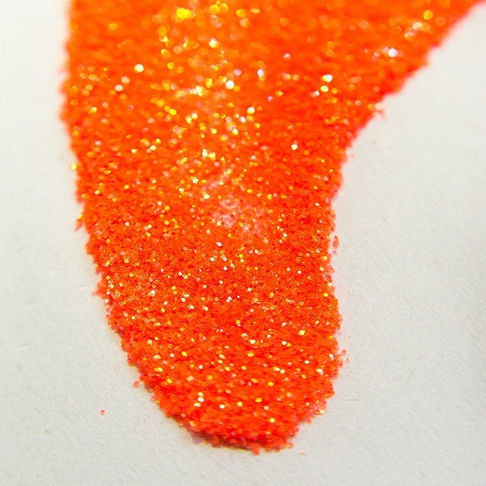 SFXC Glitter Fluorescent Neon Orange Glitter