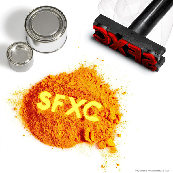 SFXC Thermochromic Pigment Thermal Colour Changing Pigments - Orange Leaf to Lemon Haze