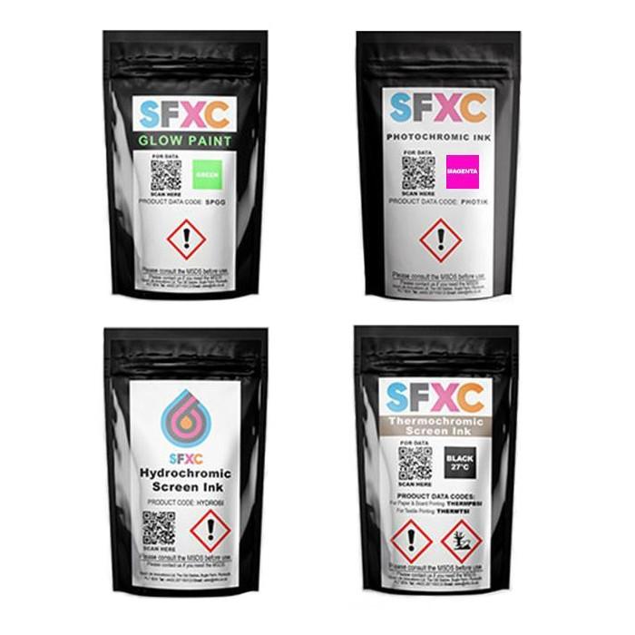 SFXC Trial Pack Screen Printing Kit with SFXC inks